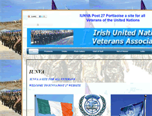 Tablet Screenshot of iunvapost27.ie